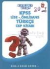 KPSS Lise - Önlisans Türkçe Cep Kitabı (ISBN: 9786055320492)
