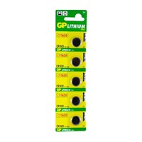 GP CR1620 3V Lithium 5Li Kartela