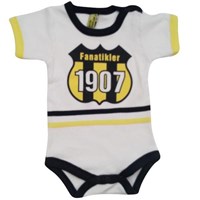 Özge Minipop 28002 Yarım Kollu Body Sarı-Lacivert 12-18 Ay (80-86 Cm) 33443332