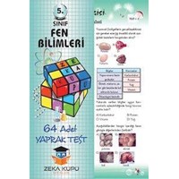5. Sınıf Fen Bilimleri Yaprak Test Zeka Küpü Yayınları (ISBN: 9786054313907)