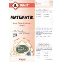 5. Sınıf Matematik Konu Değerlendirme Testleri (ISBN: 9786055074494)