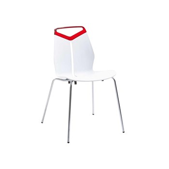 Tilia Max Sandalye Beyaz-Kırmızı 33830842