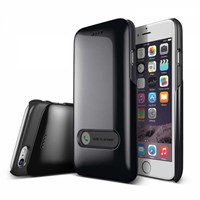 Verus iPhone 6 4.7 inc Slim Hard Slide Charcoal Black+Charcoal Black Cap