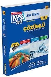 KPSS Alan Bilgisi 12 Adet Çözümlü Deneme Soruları (2012)