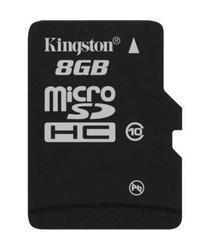 Kingston 8 GB Micro Kart Class 10 SDC10/8GB