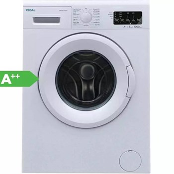 Regal Pratica 8100 TY A++ 8 KG Yıkama 1000 Devir Çamaşır Makinesi Beyaz