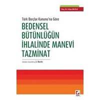 Bedensel Bütünlüğün İhlalinde Manevi Tazminat (ISBN: 9789750234484)