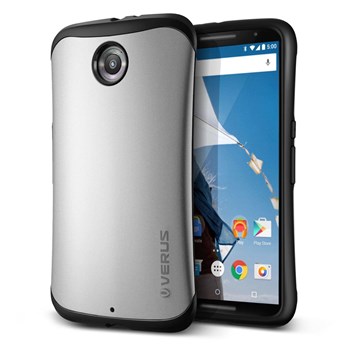 Verus Nexus 6 Case Thor Series Kılıf HARD DROP - Renk : Light Silver