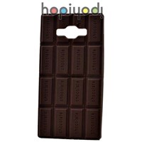 Samsung Galaxy E7 Kılıf + Kokulu Çikolatalı Silikon Kapak