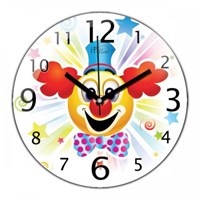 iF Clock Palyaço Duvar Saati (W4)