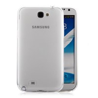 Microsonic Samsung Galaxy Note 2 Clear Soft Şeffaf kılıf