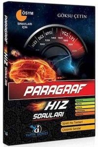 Paragraf Hız Soruları Yayın Denizi Yayınları (ISBN: 9786054867189)