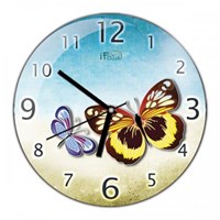 iF Clock Kelebek Duvar Saati (V25)
