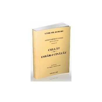 Cellat Esrar ı Cinayat - Ahmet Mithat Efendi (ISBN: 9789751613183)