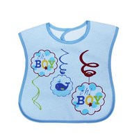 Sevi Bebe 12017 Havlu Cırtlı Mama Önlüğü Mavi 31638411
