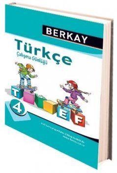 Berkay Yayıncılık 4. Sınıf Türkçe Çalışma Günlüğü (ISBN: 9786055491727)