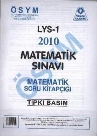 LYS-1 2010 Matematik Sınavı (ISBN: 9786055515409)
