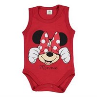 Disney Minnie Mouse Askılı Body Kırmızı 9-12 Ay 25051563