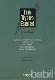Türk Tiyatro Eserleri 3 Tanzimat Dönemi (ISBN: 9786053420996)