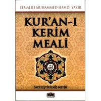 KURANI KERİM MEALİ Elmalılı Muhammed Hamdi Yazır, cep boy, 8x12 cm. metinsiz / mushafsız ucuz meal, Nuh (ISBN: 9786055385125)