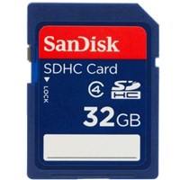Sandisk 32 Gb Sd Hafıza Kartı Class 4