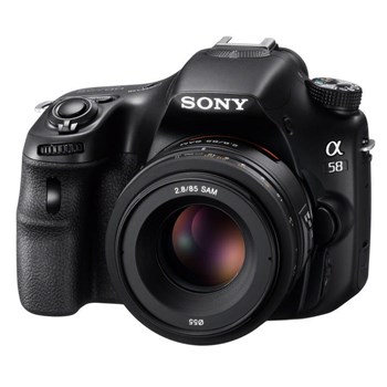 Sony A58 + 18-55mm + 55-200mm Lens