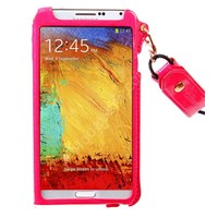 Meidu Galaxy Note 3 Tam Pencereli Kırmızı Kılıf MGSKPQMNYZ2