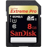 Sandisk 8 Gb Extreme Pro Hafıza Kartı 300X Uhs-1 95 Mb/S