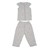 Aziz Bebe 9208 Bebek Pijama Takımı Beyaz 18-24 Ay (86-92 Cm) 33443759