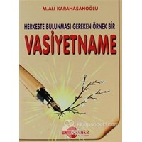 Herkeste Bulunması Gereken Örnek Bir Vasiyetname - Mehmet Ali Karahasanoğlu (3990000010745)