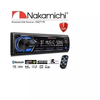 Nakamichi NQ-711B USB/SD/FM Bluetooth Aux 4X50W Oto Araç Teyp