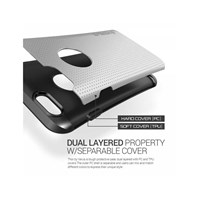 Verus iPhone 6 Plus/6S Plus Case Thor Series Kılıf HARD DROP - Light Silver