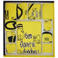 Özge Mini Pop Özge Minipop 3802 Bebek Hastane Çıkışı 10lu Set Sarı-lacivert 0-3 Ay (56-62 Cm) 21221171