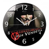 iF Clock V For Vendetta Duvar Saati (R8)