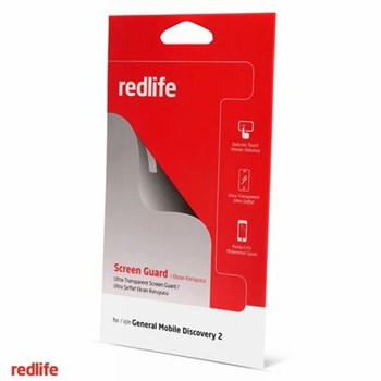 Redlife Dıscovery 2 Ultra Şeffaf Ekran Koruyucu Ön