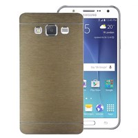 Microsonic Samsung Galaxy J7 Kılıf Hybrid Metal Gold