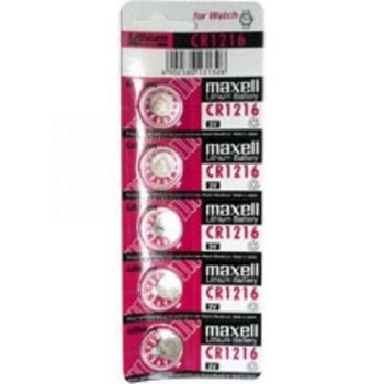 Maxell CR1216 Lityum Buton Pil 5li