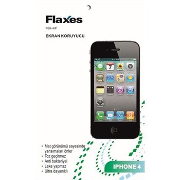 Flaxes FEK-4IP Iphone 4 Ekran Koruyucu