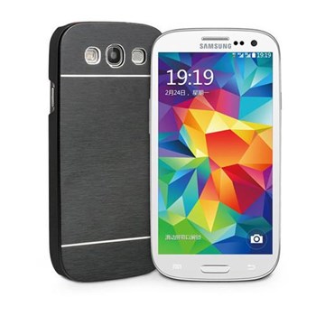 Microsonic Samsung Galaxy S3 Kılıf Hybrid Metal Siyah