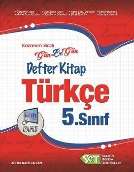 Seçkin Eğitim Teknikleri 5. Sınıf Gün Be Gün Defter Kitap Türkçe (ISBN: 9786055042776)