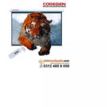 Codegen EX30 300x225 cm Motorlu Projeksiyon Perdesi
