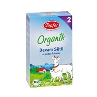 Töpfer 2 Organik Devam Keçi Sütü 400 gr.