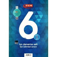 Fem LYS Fen Bilimleri 6 Deneme Seti (ISBN: 9786053733737)