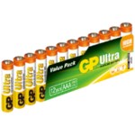 Gp Ultra Alkalin AAA 12 Adet Ince Kalem Pil