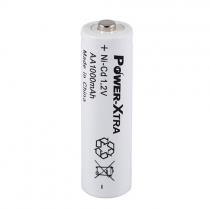 Power-Xtra 1.2V Ni-Cd AA 1000 mAh Şarjlı Kalem (Button Top) Pil