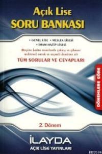 Açık Öğretim Lisesi Soru Bankası 2 Yardımcı Ders Kitabı (ISBN: 9786058652238)