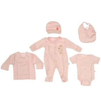 Aziz Bebe 5098 Bebek Set 5li Pembe 0 Ay (50-56 Cm) 33443415