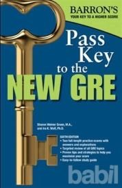 Pass Key to the Gre Test (ISBN: 9781438002156)