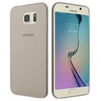 Microsonic Samsung Galaxy S6 Edge+ Plus Kılıf Transparent Soft Siyah