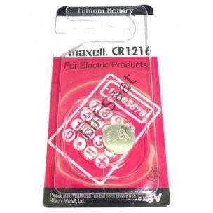 Maxell Cr1216 3V Lithium Pil 28933751